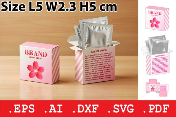 Condom Product Packaging Box