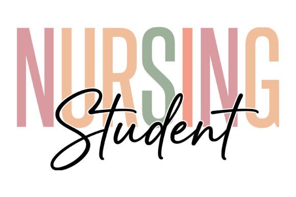 Nursing Student Typography Design
