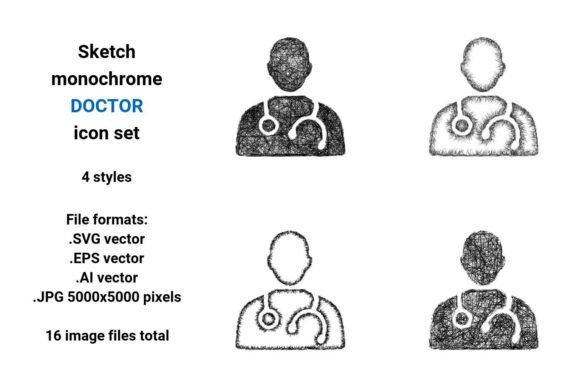 Sketch Doctor Icon Set